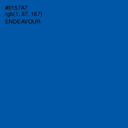 #0157A7 - Endeavour Color Image