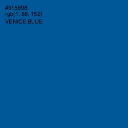 #015898 - Venice Blue Color Image