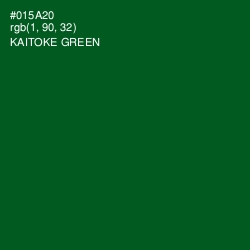 #015A20 - Kaitoke Green Color Image