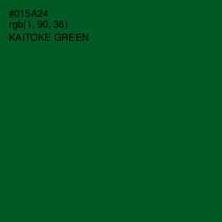 #015A24 - Kaitoke Green Color Image