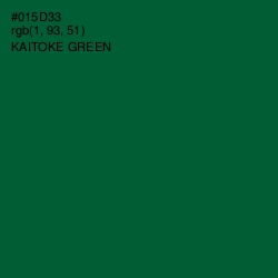 #015D33 - Kaitoke Green Color Image