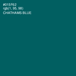 #015F62 - Chathams Blue Color Image