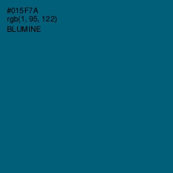 #015F7A - Blumine Color Image