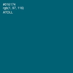 #016174 - Atoll Color Image