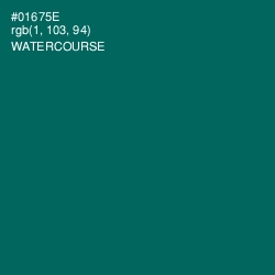 #01675E - Watercourse Color Image