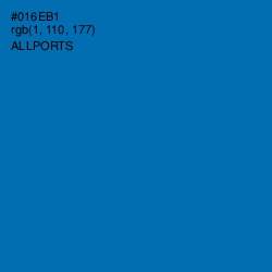 #016EB1 - Allports Color Image