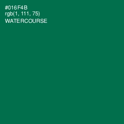 #016F4B - Watercourse Color Image