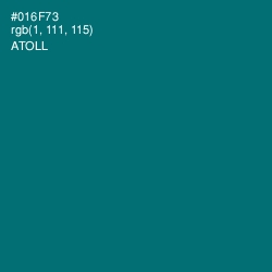 #016F73 - Atoll Color Image