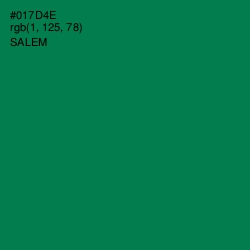 #017D4E - Salem Color Image