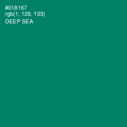 #018167 - Deep Sea Color Image