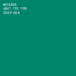 #01856A - Deep Sea Color Image