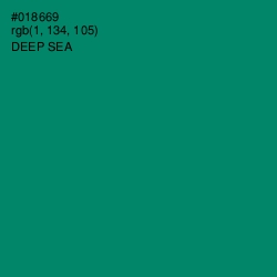 #018669 - Deep Sea Color Image