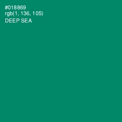 #018869 - Deep Sea Color Image