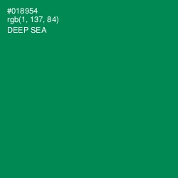 #018954 - Deep Sea Color Image