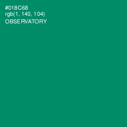 #018C68 - Observatory Color Image