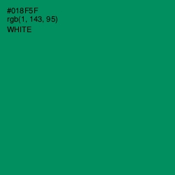 #018F5F - Deep Sea Color Image