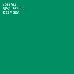 #018F62 - Deep Sea Color Image