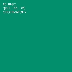 #018F6C - Observatory Color Image