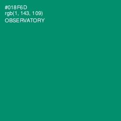 #018F6D - Observatory Color Image