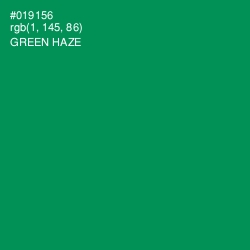 #019156 - Green Haze Color Image