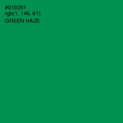 #019251 - Green Haze Color Image