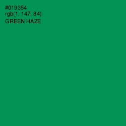 #019354 - Green Haze Color Image