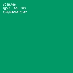 #019A66 - Observatory Color Image