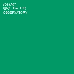 #019A67 - Observatory Color Image