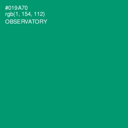 #019A70 - Observatory Color Image