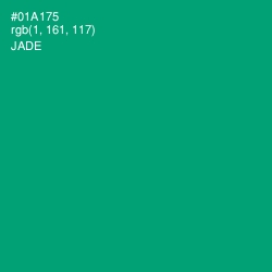 #01A175 - Jade Color Image