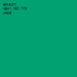 #01A271 - Jade Color Image