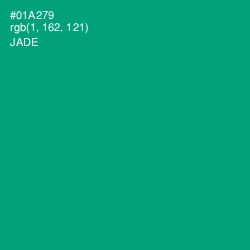 #01A279 - Jade Color Image