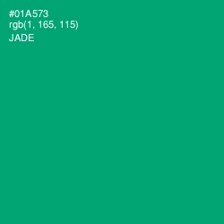 #01A573 - Jade Color Image