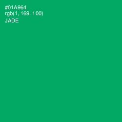 #01A964 - Jade Color Image