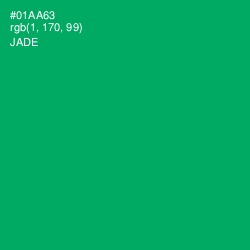 #01AA63 - Jade Color Image