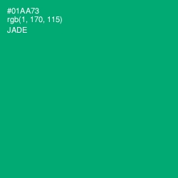 #01AA73 - Jade Color Image