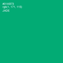 #01AB73 - Jade Color Image