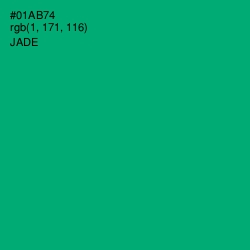 #01AB74 - Jade Color Image