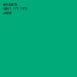 #01AB79 - Jade Color Image