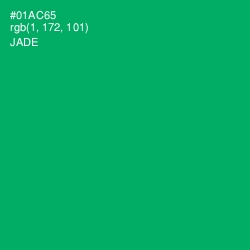 #01AC65 - Jade Color Image