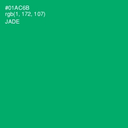 #01AC6B - Jade Color Image