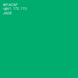 #01AC6F - Jade Color Image