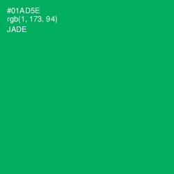 #01AD5E - Jade Color Image