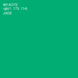 #01AD72 - Jade Color Image
