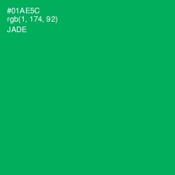 #01AE5C - Jade Color Image