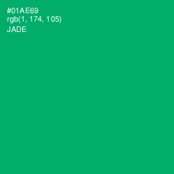 #01AE69 - Jade Color Image