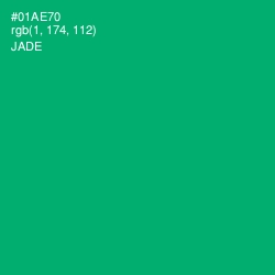 #01AE70 - Jade Color Image