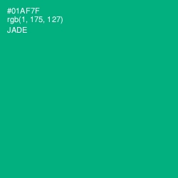 #01AF7F - Jade Color Image