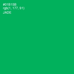 #01B15B - Jade Color Image