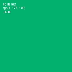 #01B16D - Jade Color Image